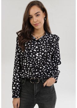 Czarna Koszula Fogreaver ze sklepu Born2be Odzież w kategorii Bluzki damskie - zdjęcie 97104616