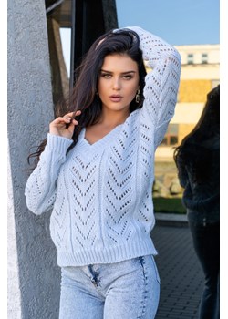 Manesa Blue sweter ze sklepu Świat Bielizny w kategorii Swetry damskie - zdjęcie 97108025