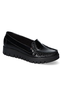Mokasyny Lemar 10118 Czarne naplak ze sklepu Arturo-obuwie w kategorii Mokasyny damskie - zdjęcie 97110708