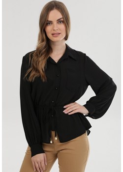 Czarna Koszula Jerephon ze sklepu Born2be Odzież w kategorii Koszule damskie - zdjęcie 98086105