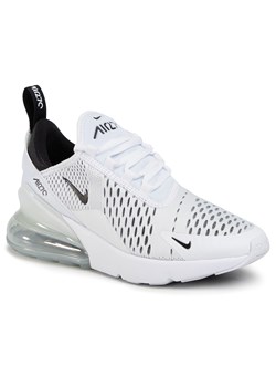 Buty sportowe damskie Nike sznurowane gładkie białe płaskie 