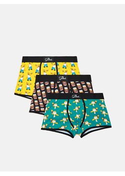 Cropp - 3 pack bokserek The Simpsons - czarny ze sklepu Cropp w kategorii Majtki męskie - zdjęcie 98479767