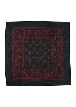 Bandamka Czarno-Czerwona w Paisley, Łezki, Bandana, 100% Bawełna, Chusta Ochronna na Twarz -ALTIES BDMKALTS0027 ze sklepu JegoSzafa.pl w kategorii Szaliki męskie - zdjęcie 99385197