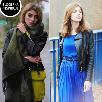 Zieleń i niebieski - jak je nosić?