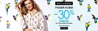 30% rabatu na kolekcję damską Wólczanka!