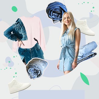 Dekada mody x JEANS: Stylowe pomysły na jeansowe ubrania