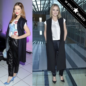 Długie kamizelki według gwiazd