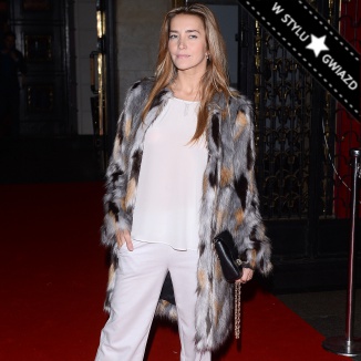 Ekstrawagancka stylizacja gwiazdy