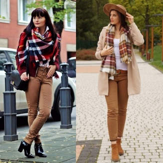 Hit jesieni: kraciaste szaliki