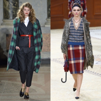 Inspiracja z wybiegów - powrót tweedu