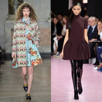 Inspiracje z wybiegów: styl retro