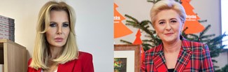 Joanna Racewicz jak pierwsza dama. Włożyła marynarkę w stylu Agaty Dudy