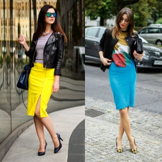 Modny look: kontrastowe kolory