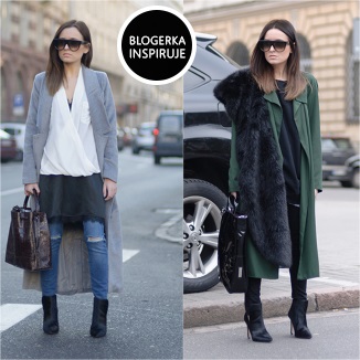 Modne płaszcze według blogerki!