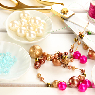 Naszyjnik i bransoletka DIY - zobacz!