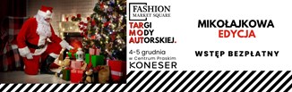 Przygotuj się na święta z Fashion Market Square. Najlepsze prezenty tylko w warszawskim Koneserze!