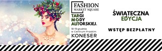 Przygotuj się na święta z Fashion Market Square. Najlepsze prezenty tylko w warszawskim Koneserze!