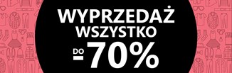 Wyprzedaże do 70%!