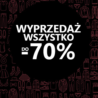 Wyprzedaże do 70%!