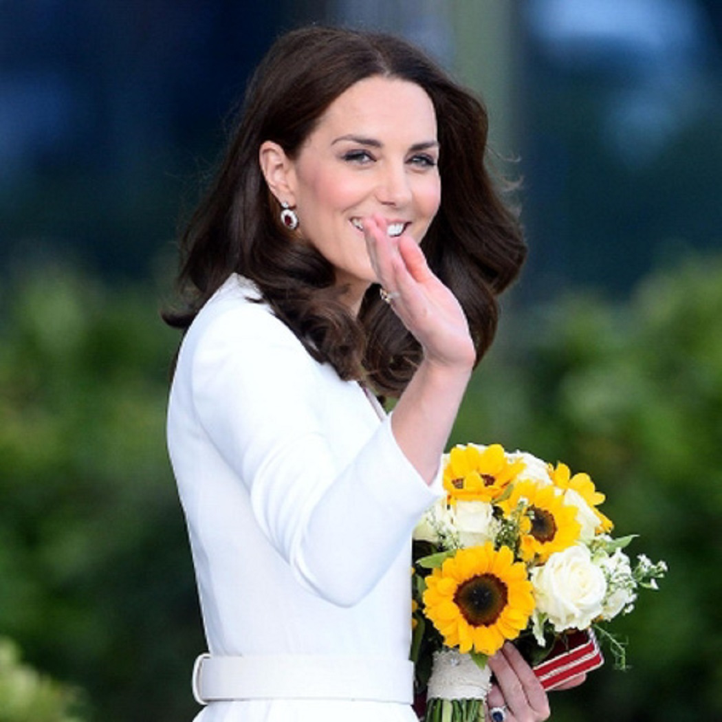 Co założyła Kate podczas wizyty w Polsce?