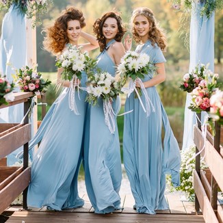 Długa sukienka na wesele 2023 – zobacz modne kreacje weselne maxi na ten sezon - zdjęcie produktu