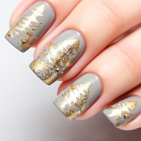 Świąteczne wzory na paznokcie 2023. Poznaj TOP 5 pomysłów na bożonarodzeniowy manicure