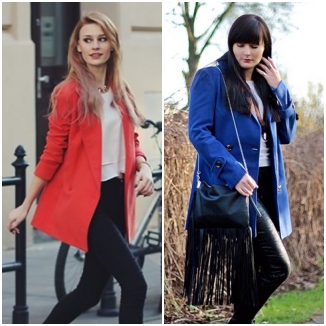 Kolorowe płaszcze z wyprzedaży - zobacz!