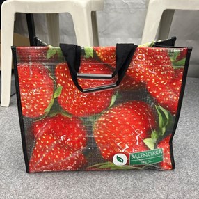 Torba w truskawki jak z bazaru za 12 tysięcy złotych. Projektanci zaczynają przesadzać?