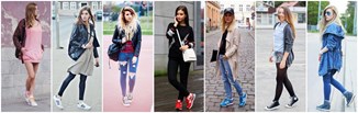 Trampki i sneakersy na wiosnę i lato