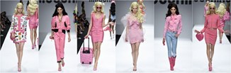W stylu lalki Barbie