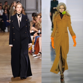 Wybór projektantów: długie płaszcze