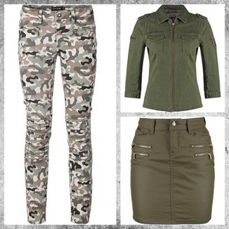 Wybór stylistki: styl militarny 