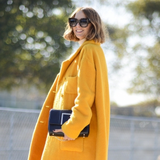 Żółty w wiosennych stylizacjach