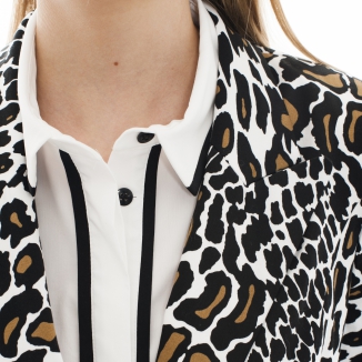 Zwierzęce wzory w zimowych stylizacjach