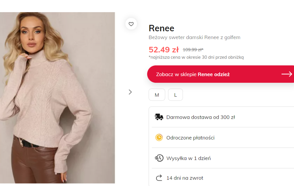 Hitowe swetry z wyprzedaży