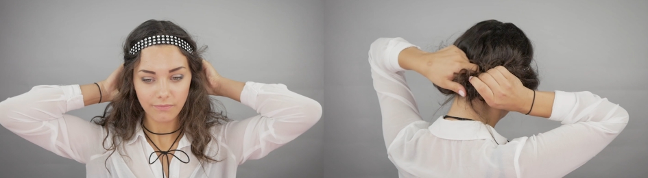 Prosta fryzura na co dzień krok po kroku.