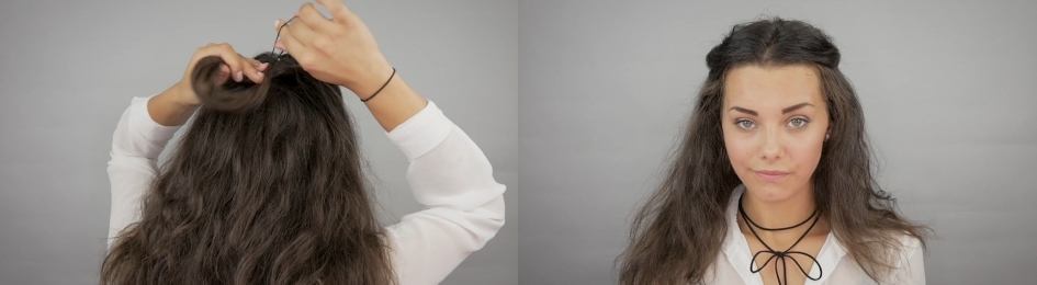 Prosta fryzura na co dzień krok po kroku.