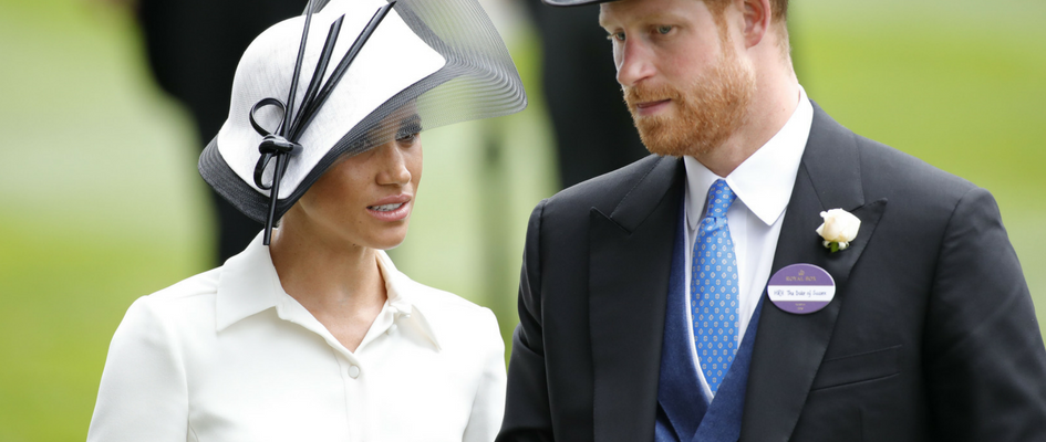 Meghan Markle i książę Harry w Ascot