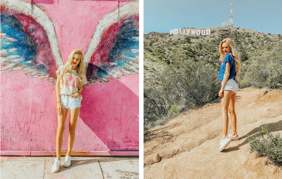 Milena w Hollywood i Los Angeles