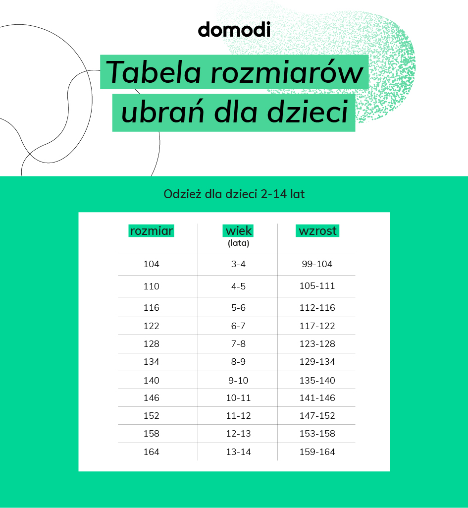 compass Clinic exotic Tabela rozmiarów damskich, męskich i dziecięcych | Domodi.pl