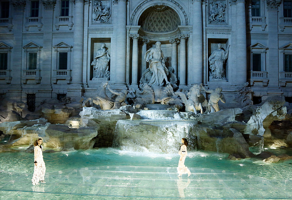 Fendi fashion show