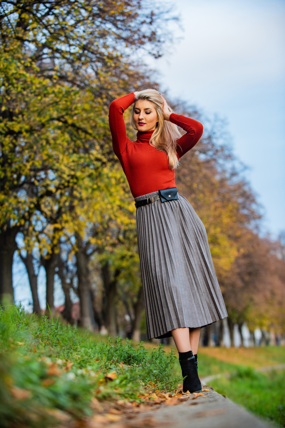 Spódnica midi