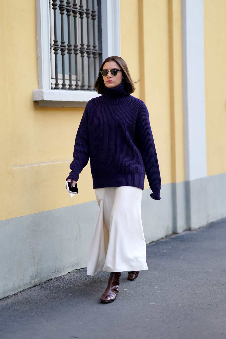 Sweter damski oversize