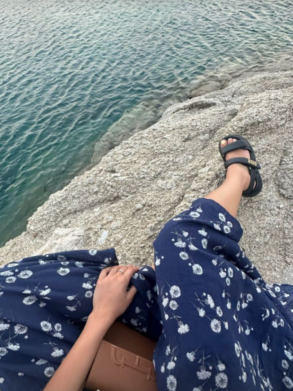 Letnia sukienka Wieniawy ma piękny wzór