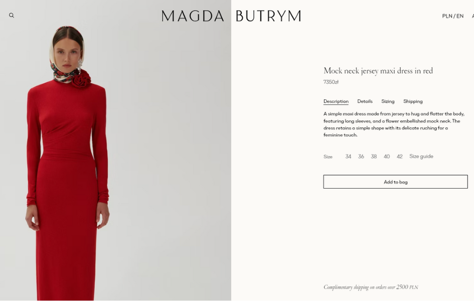 Sukienka od Magdy Butrym kosztuje krocie
