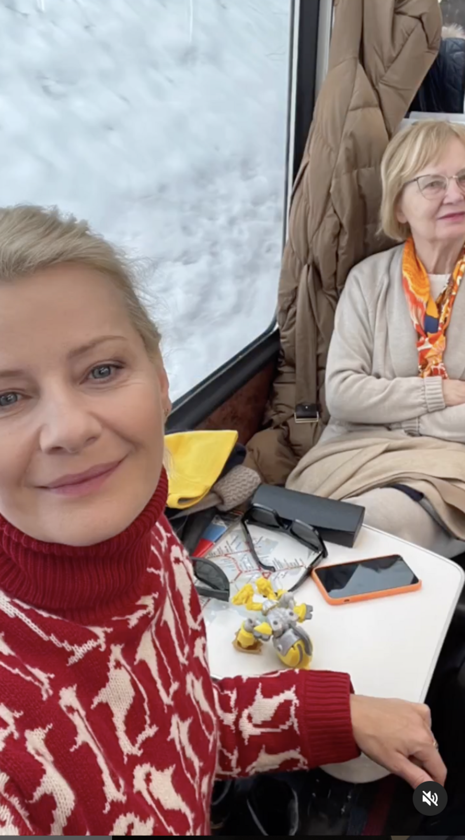 Małgorzata Kożuchowska wybrała golf w oryginalne wzory
